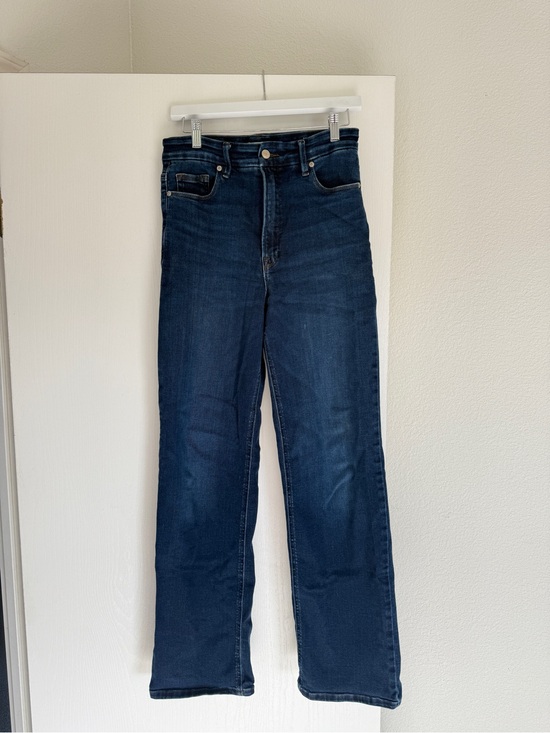 Good American Denim - Good American High-Rise Indigo Straight Jeans